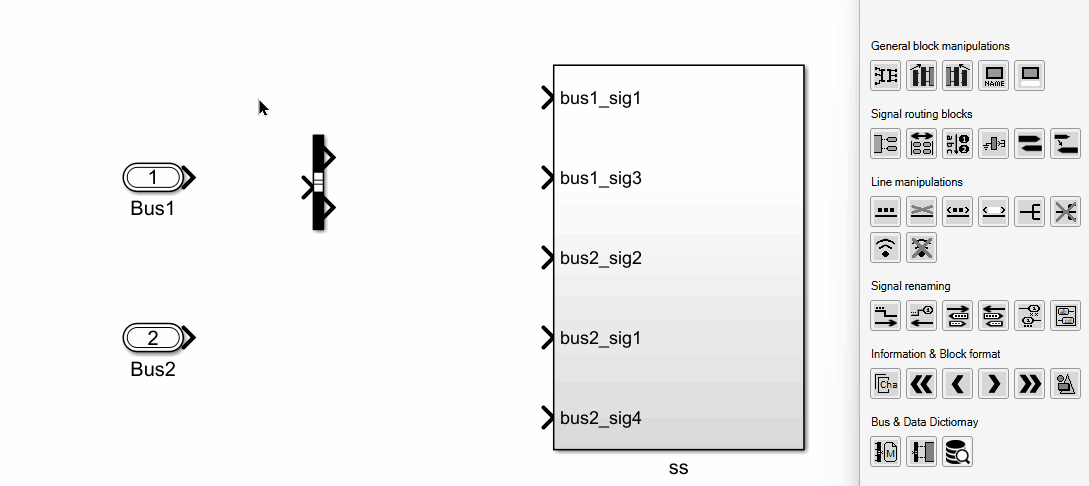 bus signal and block alignment