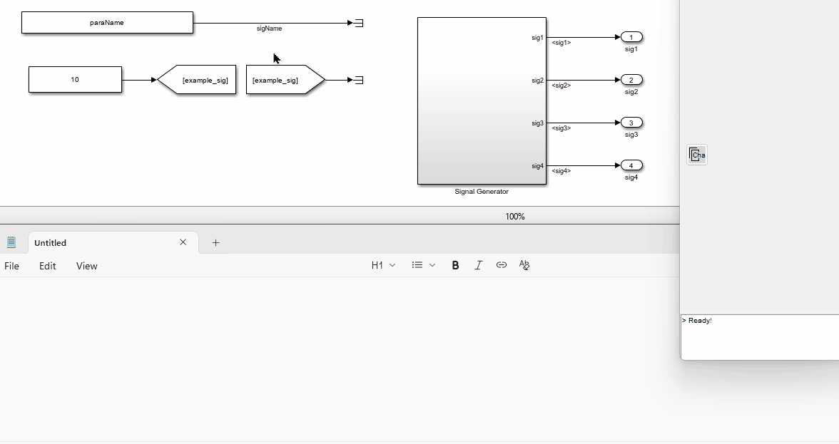 Example: Copy characteristic value