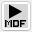 Button: Run simulation, generate MDF